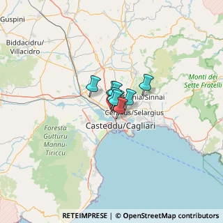 Mappa Via Mario Betti, 09034 Elmas CA, Italia (18.49273)