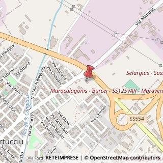Mappa Via Mandas, 53, 09044 Quartucciu, Cagliari (Sardegna)