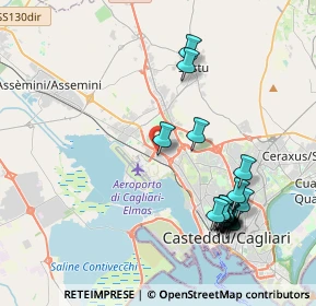 Mappa Via Omodeo, 09121 Cagliari CA, Italia (4.8735)