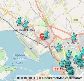 Mappa Via Omodeo, 09121 Cagliari CA, Italia (3.648)