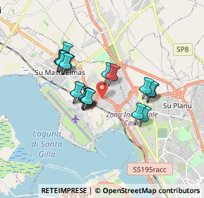 Mappa Via Omodeo, 09121 Cagliari CA, Italia (1.499)