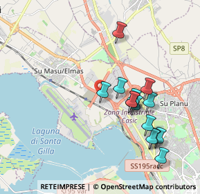 Mappa Via Omodeo, 09121 Cagliari CA, Italia (2.08071)