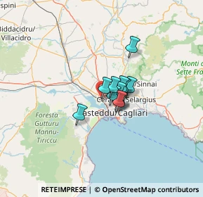 Mappa Via Omodeo, 09121 Cagliari CA, Italia (6.775)