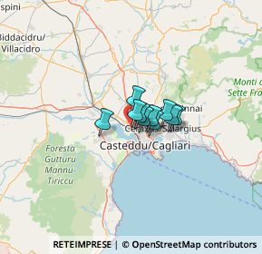 Mappa Via Omodeo, 09121 Cagliari CA, Italia (9.31818)