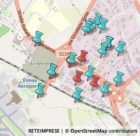 Mappa Via Omodeo, 09121 Cagliari CA, Italia (0.511)