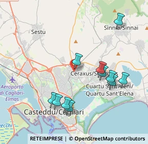 Mappa Vicolo San Gerolamo, 09042 Monserrato CA, Italia (4.37455)