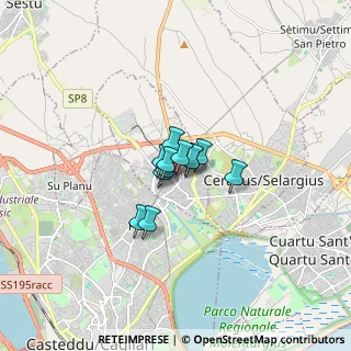 Mappa Via Giulio Cesare, 09042 Monserrato CA, Italia (0.76)