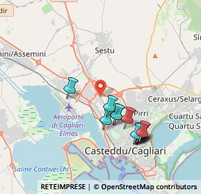 Mappa Km. 6, 09122 Cagliari CA, Italia (3.9225)