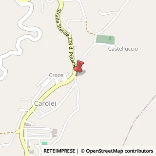 Mappa Via Viali, 47, 87030 Carolei, Cosenza (Calabria)
