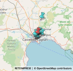 Mappa Via Trexenta, 09134 Cagliari CA, Italia (7.63364)