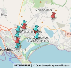 Mappa Via Derna, 09044 Quartucciu CA, Italia (3.69909)