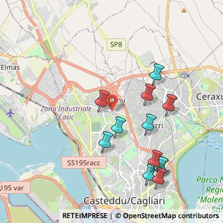 Mappa Via Giuseppe Peretti, 09047 Selargius CA, Italia (2.37417)
