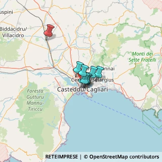 Mappa Via Giuseppe Peretti, 09047 Selargius CA, Italia (14.43273)