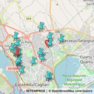 Mappa Via Duca di Genova, 09134 Cagliari CA, Italia (2.7185)