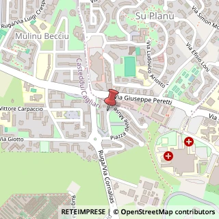 Mappa Piazza delle Muse, 6/A, 09121 Cagliari, Cagliari (Sardegna)