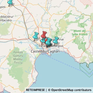 Mappa Via Santa Bernadette, 09134 Cagliari CA, Italia (22.30727)