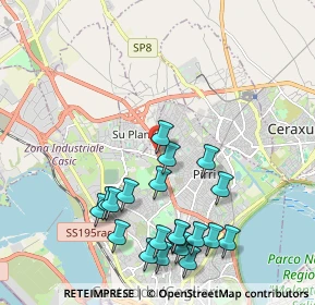 Mappa Asse Mediano di Scorrimento, 09121 Cagliari CA, Italia (2.4635)