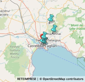 Mappa Asse Mediano di Scorrimento, 09121 Cagliari CA, Italia (19.885)