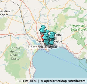 Mappa Asse Mediano di Scorrimento, 09121 Cagliari CA, Italia (9.30545)