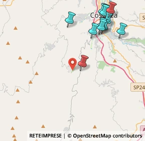 Mappa Via Scevoca, 87030 Carolei CS, Italia (5.60083)