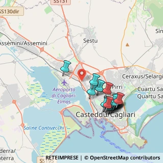 Mappa Via Dell` Autonomia, 09122 Elmas CA, Italia (4.142)