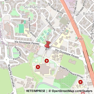 Mappa Piazza Alessandro Ricchi, , 09047 Selargius, Cagliari (Sardegna)