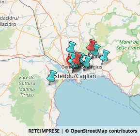 Mappa Via Carpaccio, 09121 Cagliari CA, Italia (6.21714)