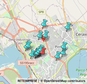 Mappa 09121 Su Planu CA, Italia (1.66611)