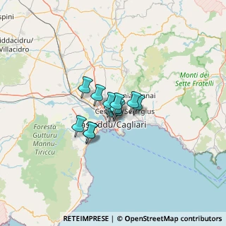 Mappa Via F. Corridoni, 09134 Cagliari CA, Italia (6.79846)