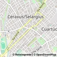 Karte Selargius
