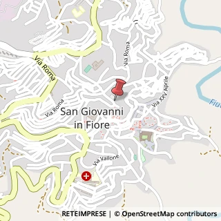 Mappa Via San Biagio, 8, 87055 San Giovanni in Fiore, Cosenza (Calabria)