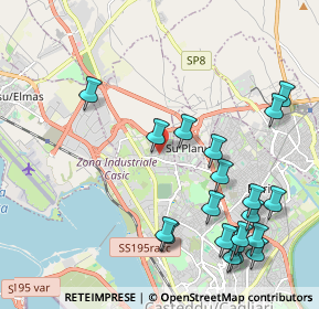 Mappa Via Francesco Borromini, 09121 Cagliari CA, Italia (2.743)