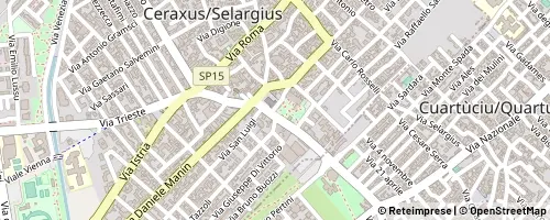 Mappa Selargius