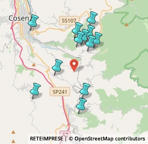 Mappa 87050 Cosenza CS, Italia (4.03333)