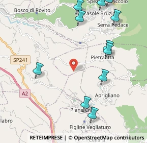 Mappa 87050 Cosenza CS, Italia (2.83182)