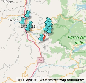Mappa 87050 Cosenza CS, Italia (5.66182)