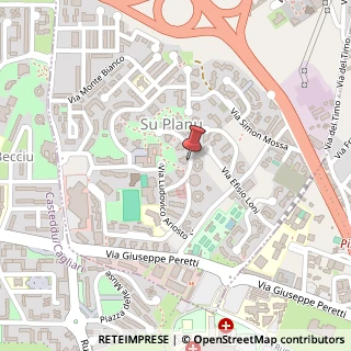Mappa Via Cavalcanti G., 12, 09047 Selargius, Cagliari (Sardegna)