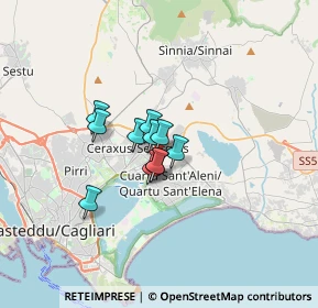 Mappa Via Giofra, 09044 Quartucciu CA, Italia (1.98545)