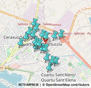 Mappa Via Giofra, 09044 Quartucciu CA, Italia (0.728)