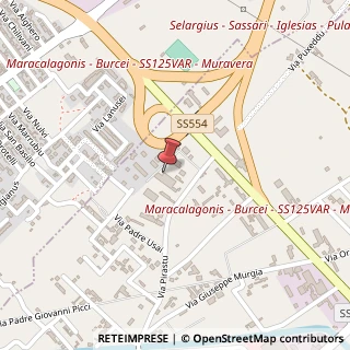 Mappa Via Pirastu, 37, 09045 Quartu Sant'Elena, Cagliari (Sardegna)