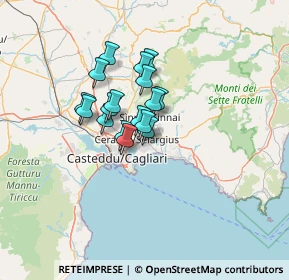 Mappa 09044 Quartucciu CA, Italia (9.58647)