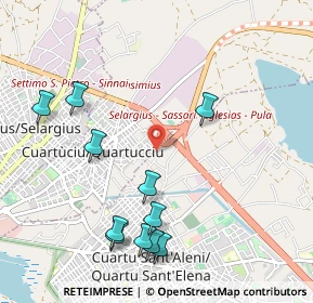 Mappa 09044 Quartucciu CA, Italia (1.27364)
