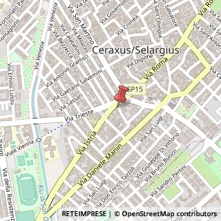 Mappa Via Quintino Sella, 7, 09047 Selargius, Cagliari (Sardegna)