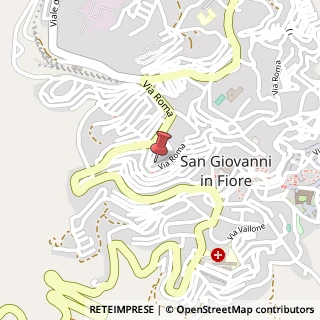 Mappa Via Roma, 122, 87055 San Giovanni in Fiore, Cosenza (Calabria)