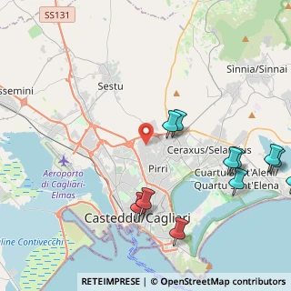 Mappa Via dei Fiori, 09126 Cagliari CA, Italia (5.86)