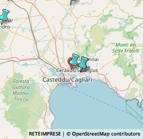 Mappa Via Tonara, 09042 Monserrato CA, Italia (37.374)