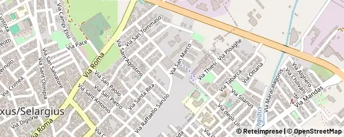 Mappa Selargius