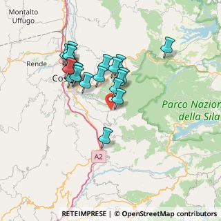 Mappa SP217, 87050 Cosenza CS, Italia (7.074)