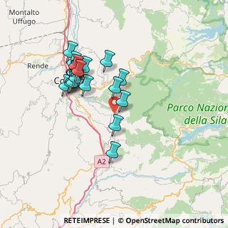 Mappa SP 217, 87050 Pietrafitta CS, Italia (7.385)