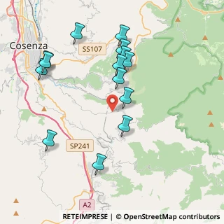 Mappa SP217, 87050 Cosenza CS, Italia (4.56071)